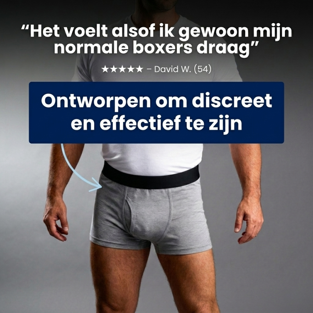 Lekvrije boxers 3 pack grijs