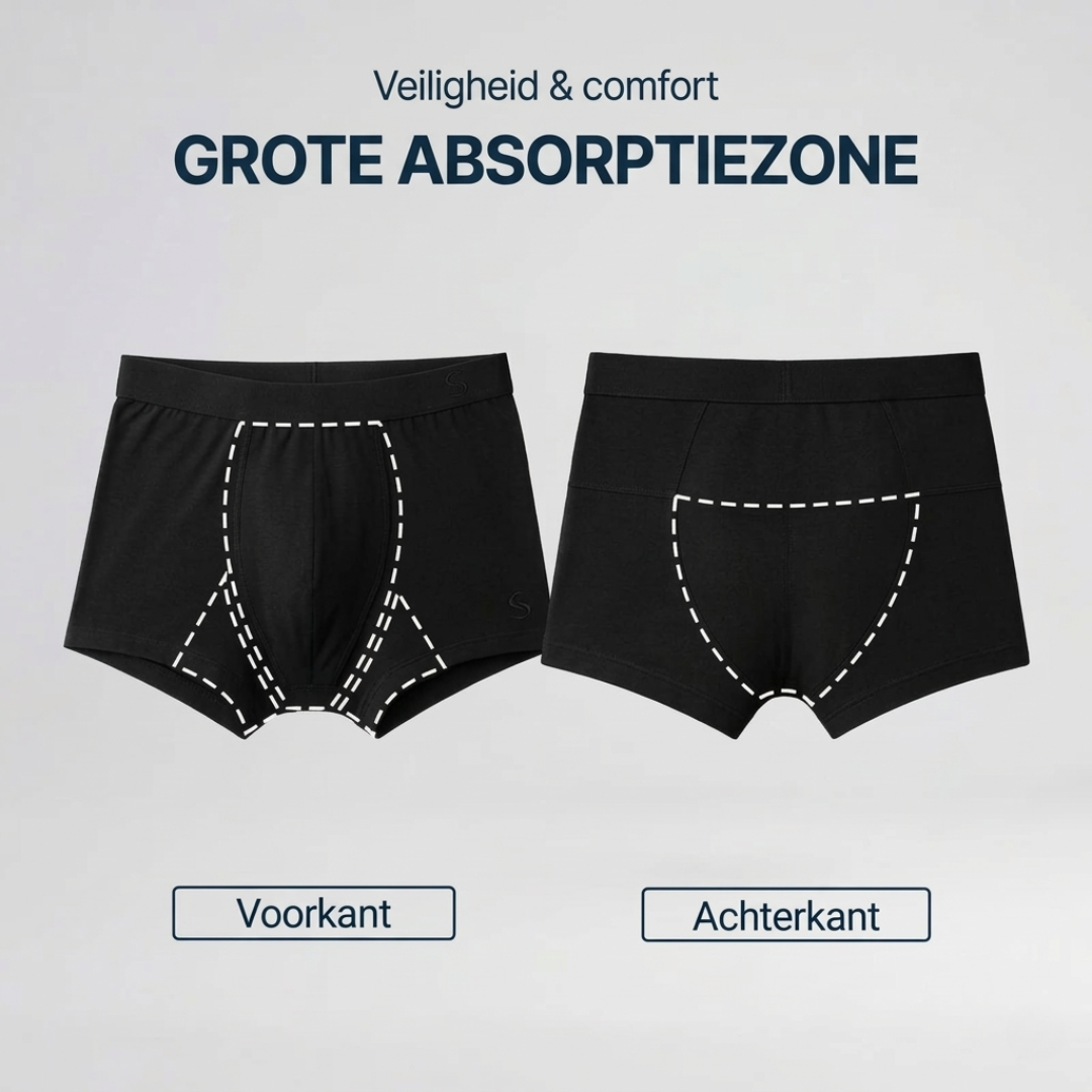 Lekvrije boxers 3 pack grijs